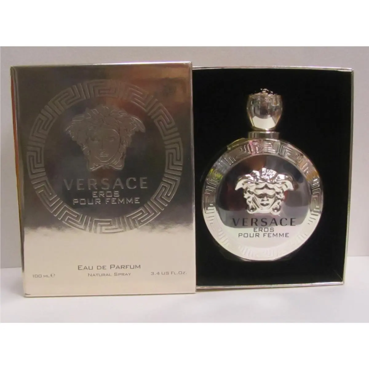 Versace Eros Pour Femme For Women 3.4 oz Eau de Parfum Spray