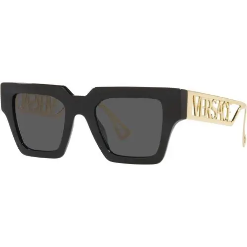 Versace VE4431 GB1/87 50mm Black Dark Grey Women`s Sunglasses