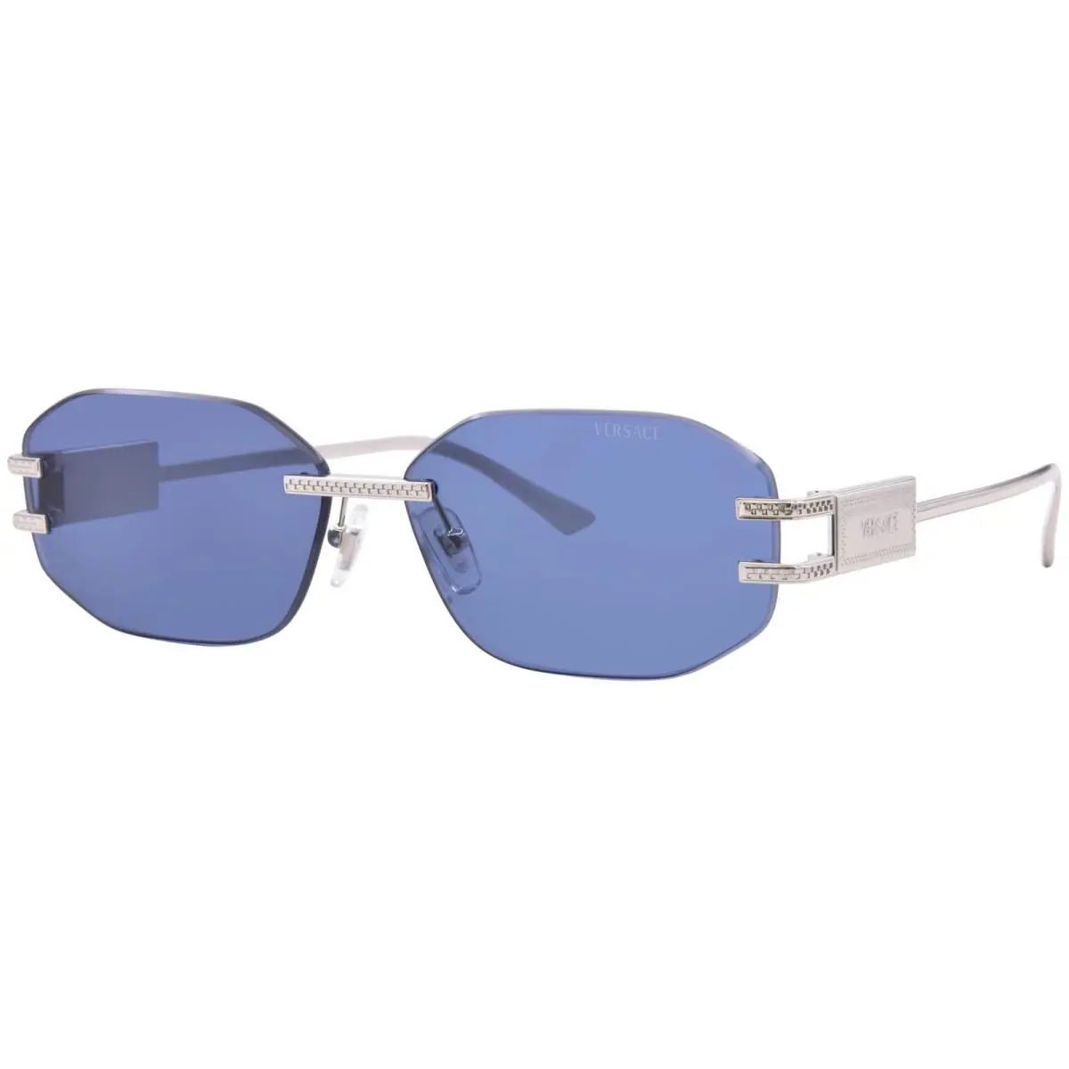 Versace Sunglasses VE2274 100080 58mm Silver / Dark Blue Lens