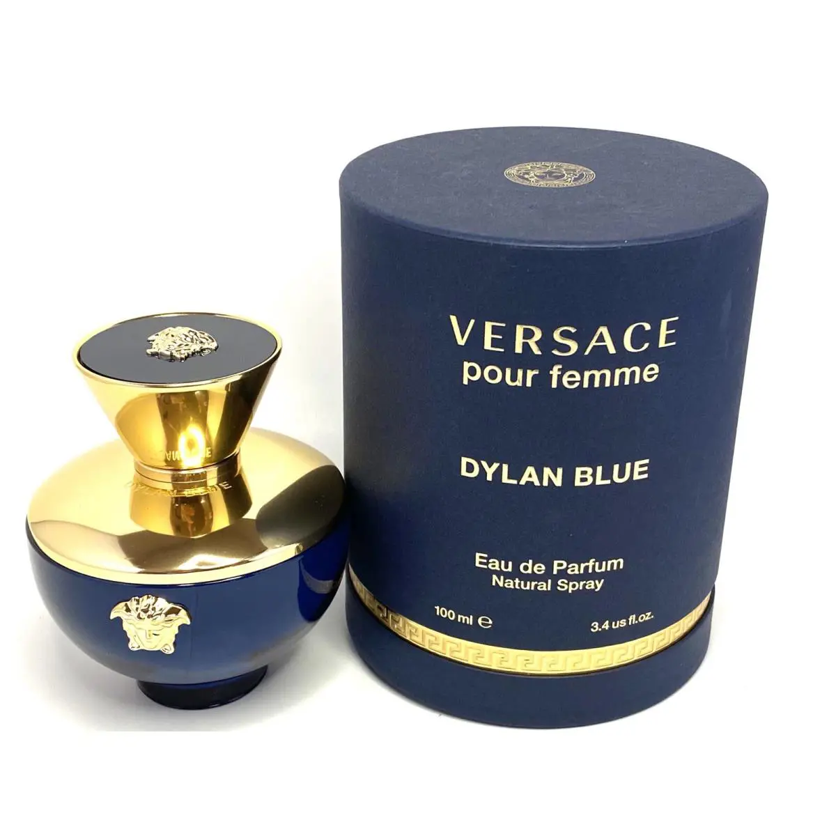 Versace Pour Femme Dylan Blue By Versace 3.4 Fl.oz Eau De Parfum Spray For Women