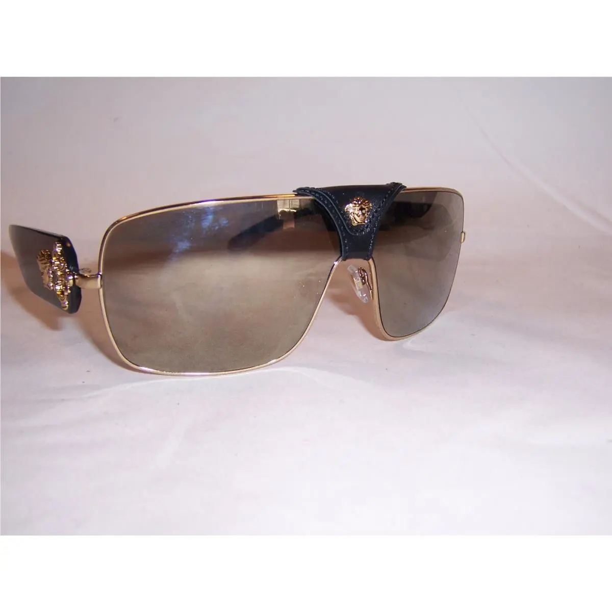 Versace Sunglasses VE 2207Q 1002/5 Gold/brown Mirror Gold 2207