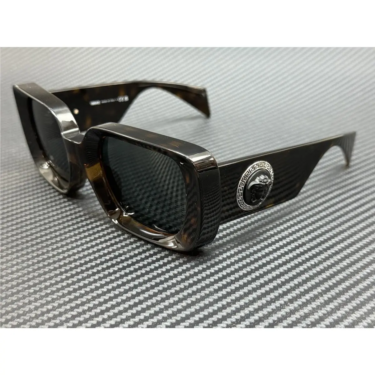 Versace VE4473U 108 87 Havana Grey Women`s 54 mm Sunglasses