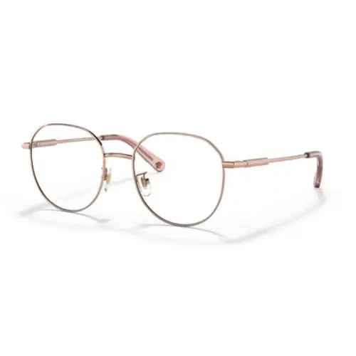 0VE1282D 1412 Rose Gold Women`s Round Eyeglasses by Versace