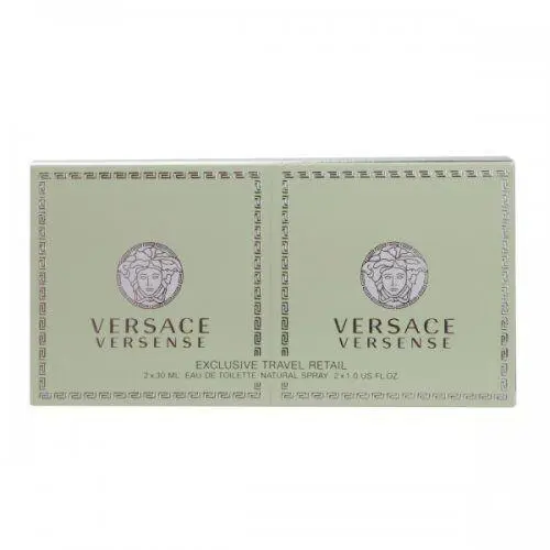 Versace Versense Eau De Toilette Spray X 2 Pack of Two 30ml/1oz