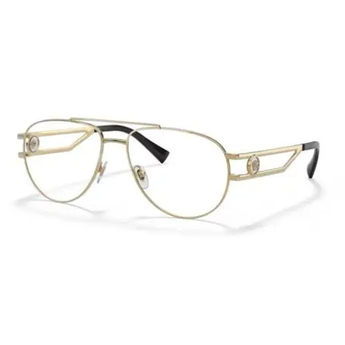Versace VE 1269 1002 Gold Metal Eyeglasses 57mm