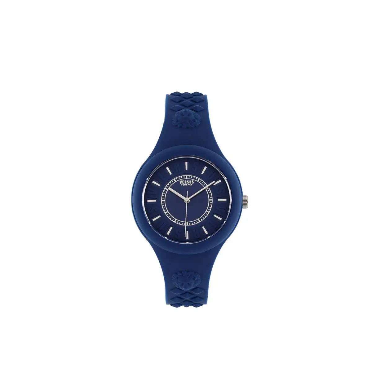 Versus Versace Womens Blue 39mm Strap Fashion Watch
