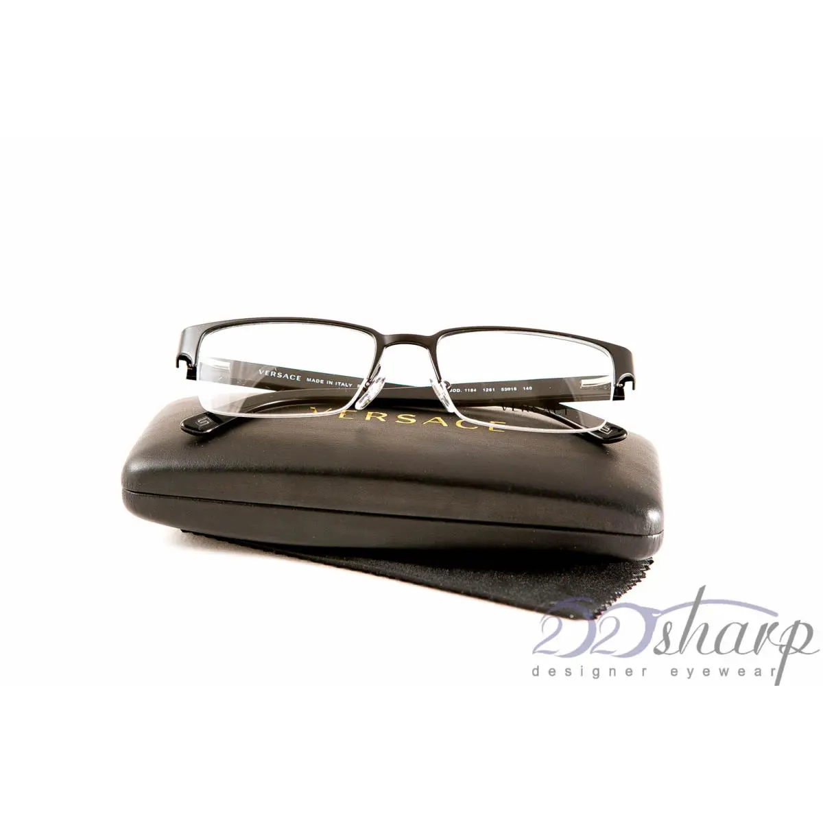 Versace Eyeglasses-versace 1184 1261 140 Matte Black