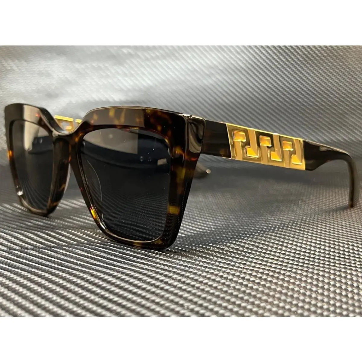 Versace VE4418 108 87 Havana Square 56 mm Women`s Sunglasses
