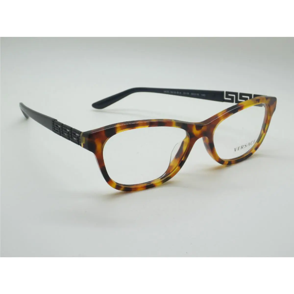 Versace Mod. 3212-B-A 5119 Havana Eyeglasses MOD.3212-B-A 54-16 W/case
