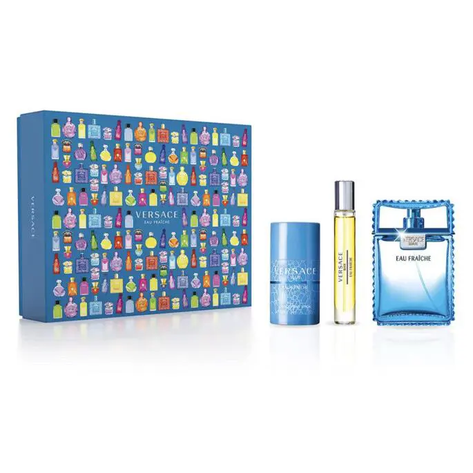 Versace Eau Fraiche 3pc Set with 3.4+10ml Edt + Deodorant Stick
