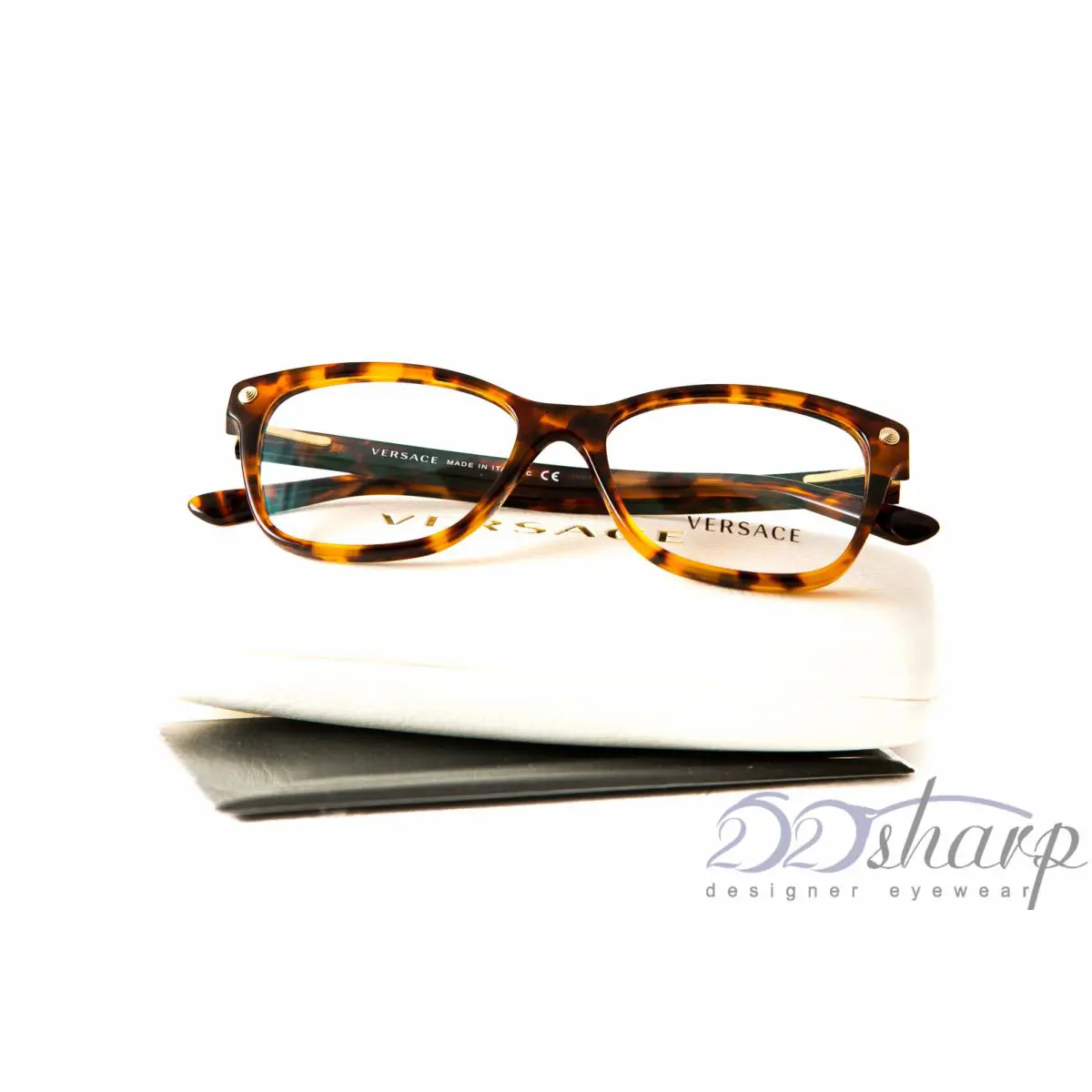 Versace Eyeglasses-ve 3190 5074 52 Havana