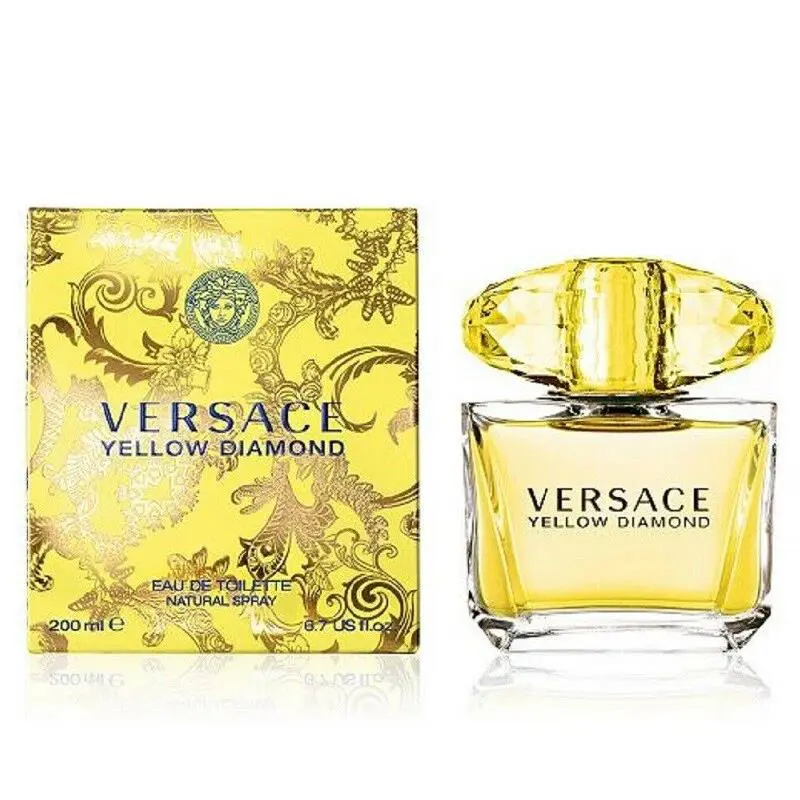 Versace Yellow Diamond Women 6.7 oz 200 ml Eau De Toilette Spray