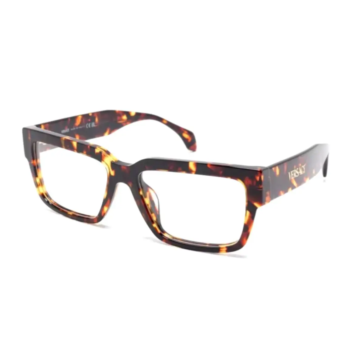 Versace Eyeglasses Mod. 3374-U 5509 53-17 140 Havana Tortoise Gold Frames