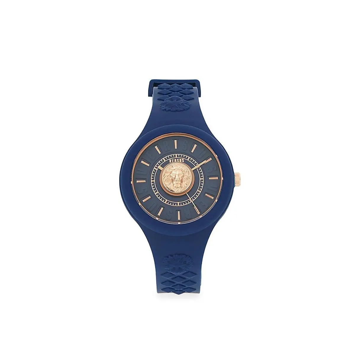 Versus Versace Fire Island VSPOQ1H21 Women`s Blue Silicone 39mm Watch