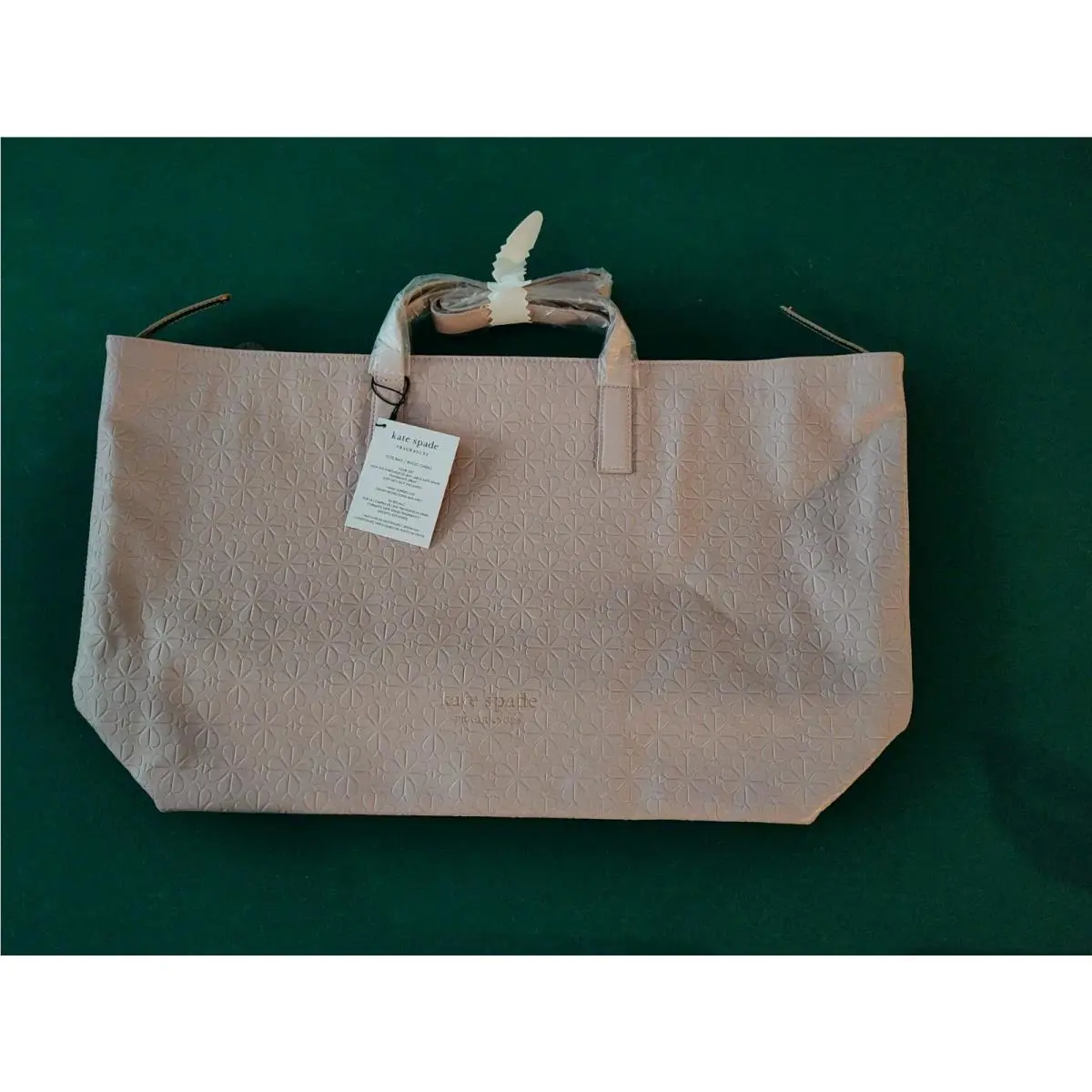 New Kate Spade New York Fragrances Tote Bag Purse Travel Bag Weekend Bag New