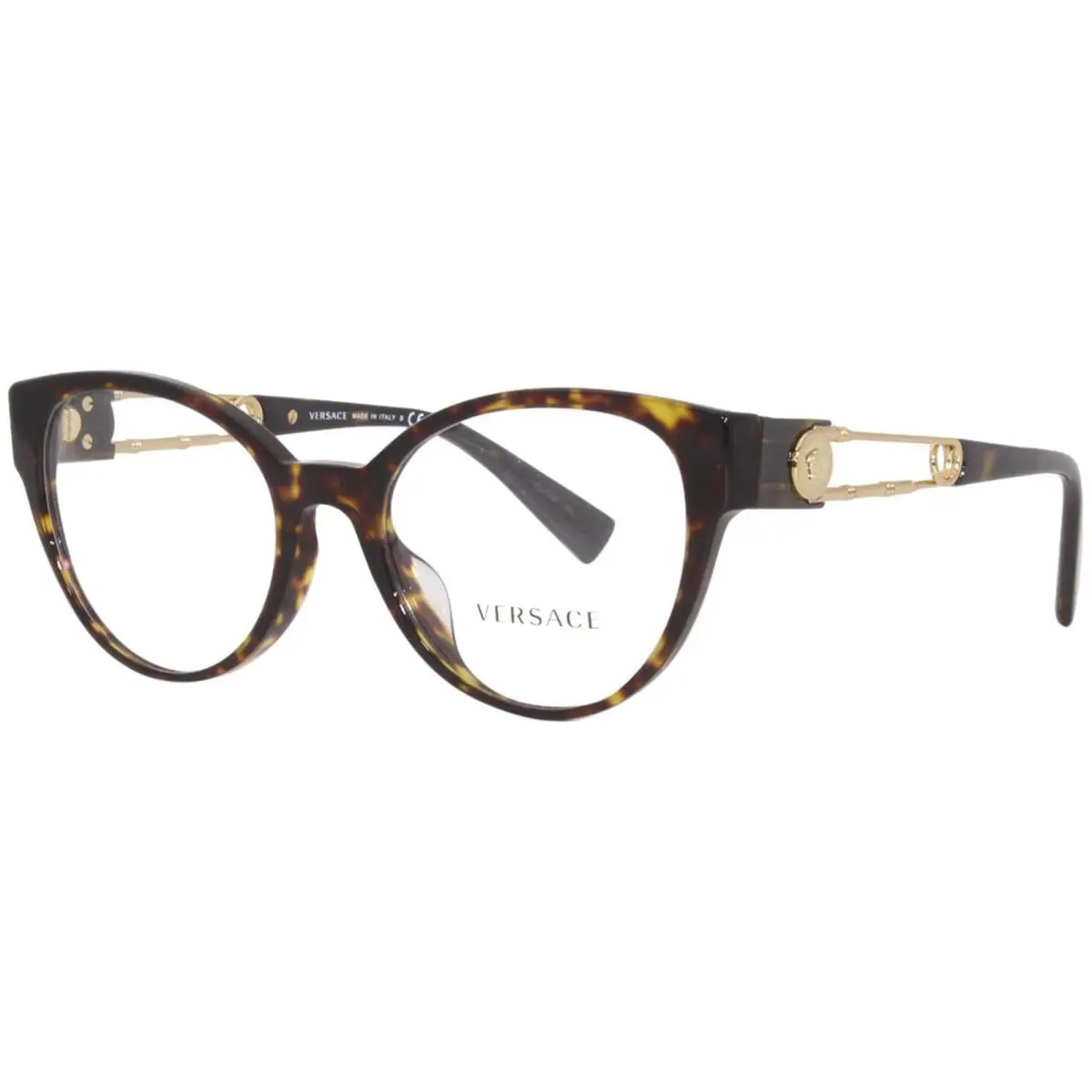 Eyeglasses VE3307 108 54mm Havana / Demo Lens by Versace