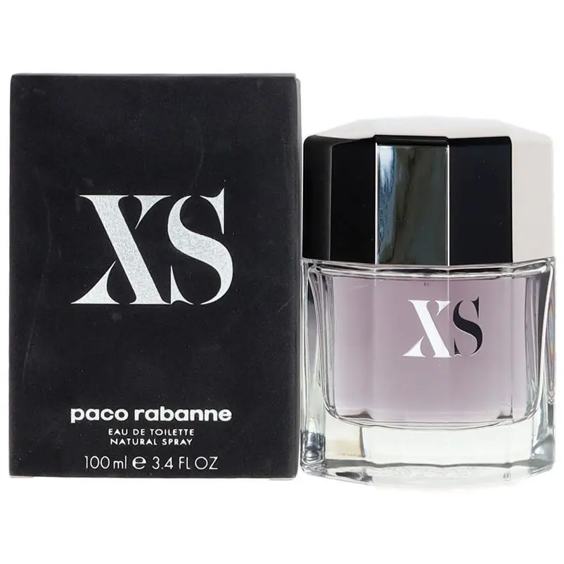 XS By Paco Rabanne For Men Edt Cologne Spray 3.4oz