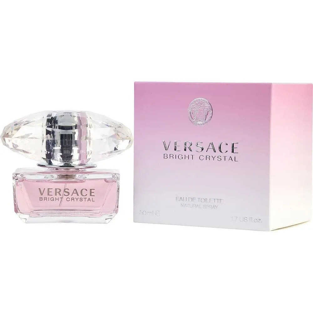 Versace Bright Crystal For Women Eau De Toilette Spray 1.7 oz - 50 ml