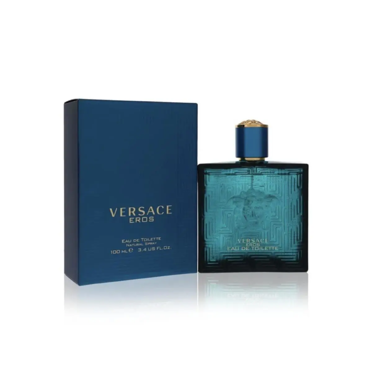 Versace Eros Men Eau De Toilette Spray Fragrance 3.4 oz