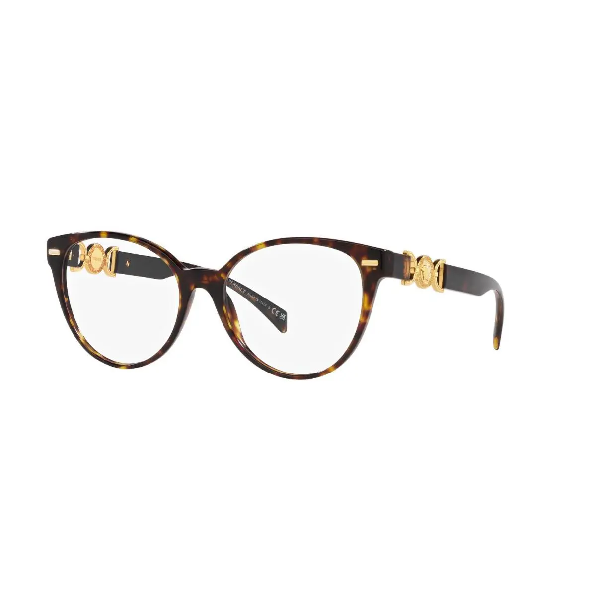 Versace VE 3334 Dark Havana 108 Eyeglasses
