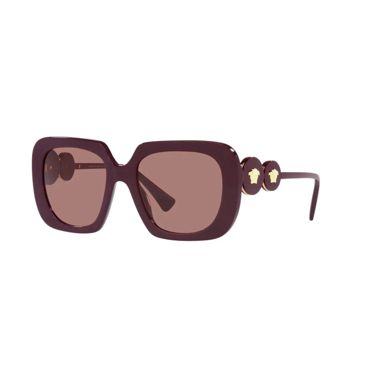 Versace VE 4434 5382/73 54/20/145 Women Square Sunglasses Bordeaux