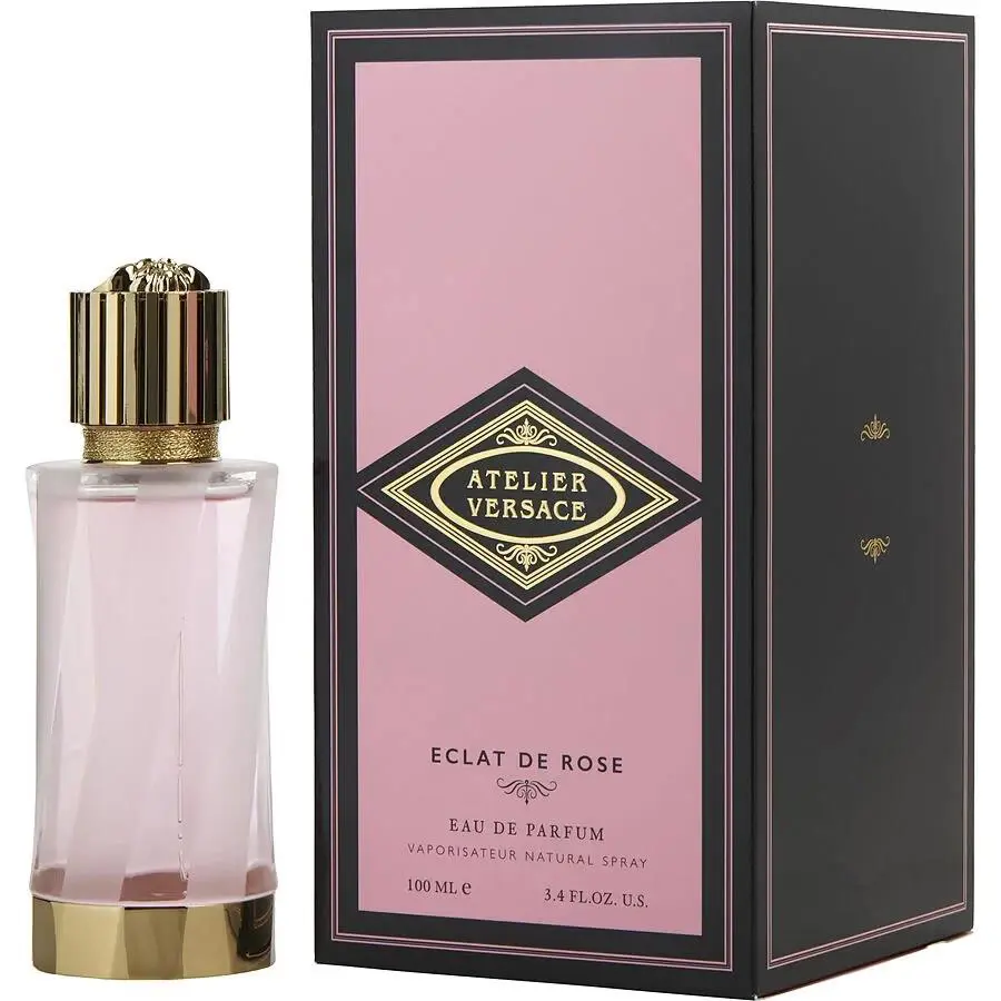 Versace Atelier Eclat De Rose Eau De Parfum Spray Unisex 100 ML 3.4 FL OZ