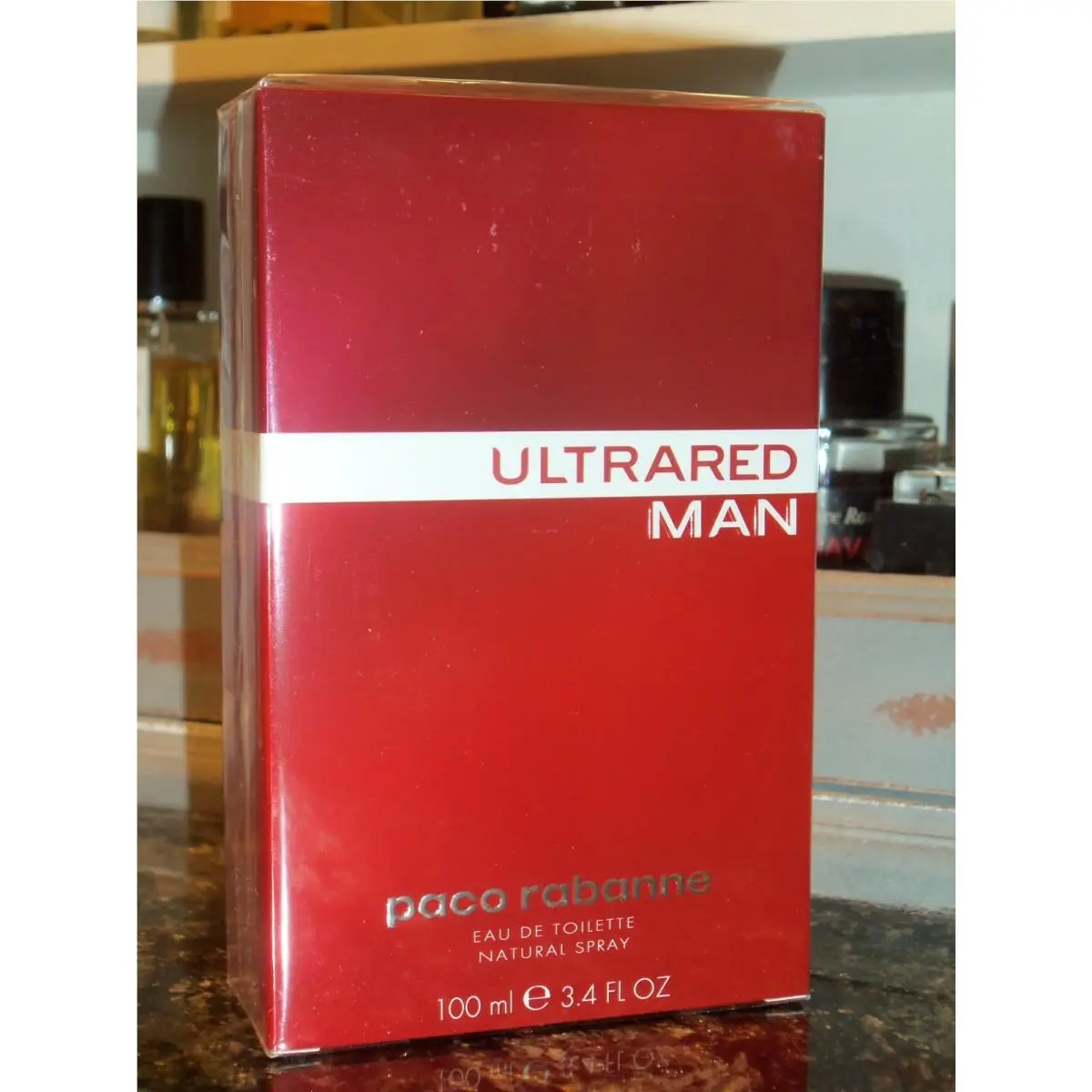 Ultrared Man Edt 100ML/3.4 oz by Paco Rabanne