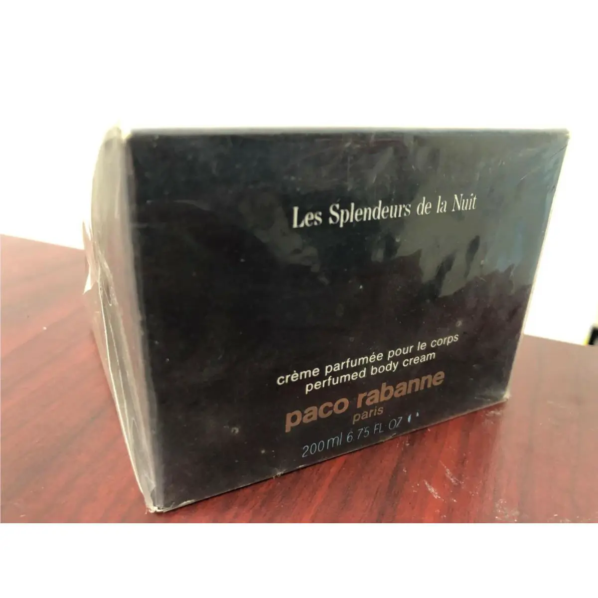 LA Nuit DE Paco Rabanne 6.75 oz / 200 ML Perfumed Body Cream Box