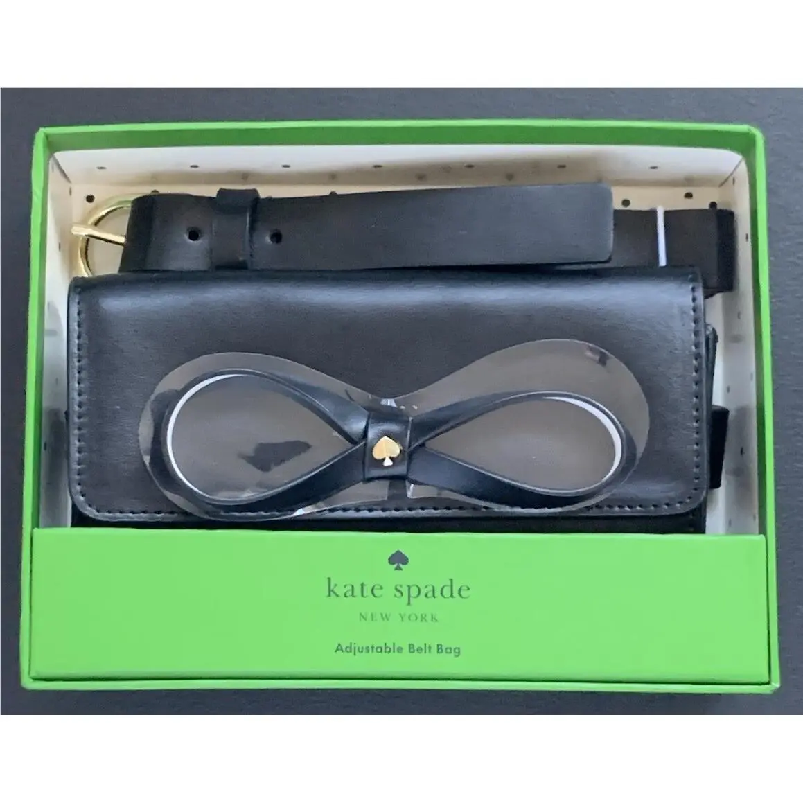Kate Spade Women`s Leather Adjustable Belt Bag Size S/m