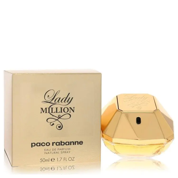Lady Million by Paco Rabanne Eau De Parfum Spray 1.7 oz For Women