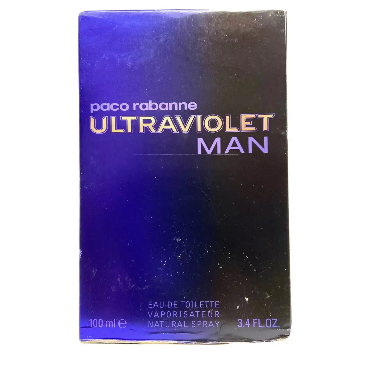 Ultraviloet Man Eau DE Toilette 3.4oz Spray BY Rabanne