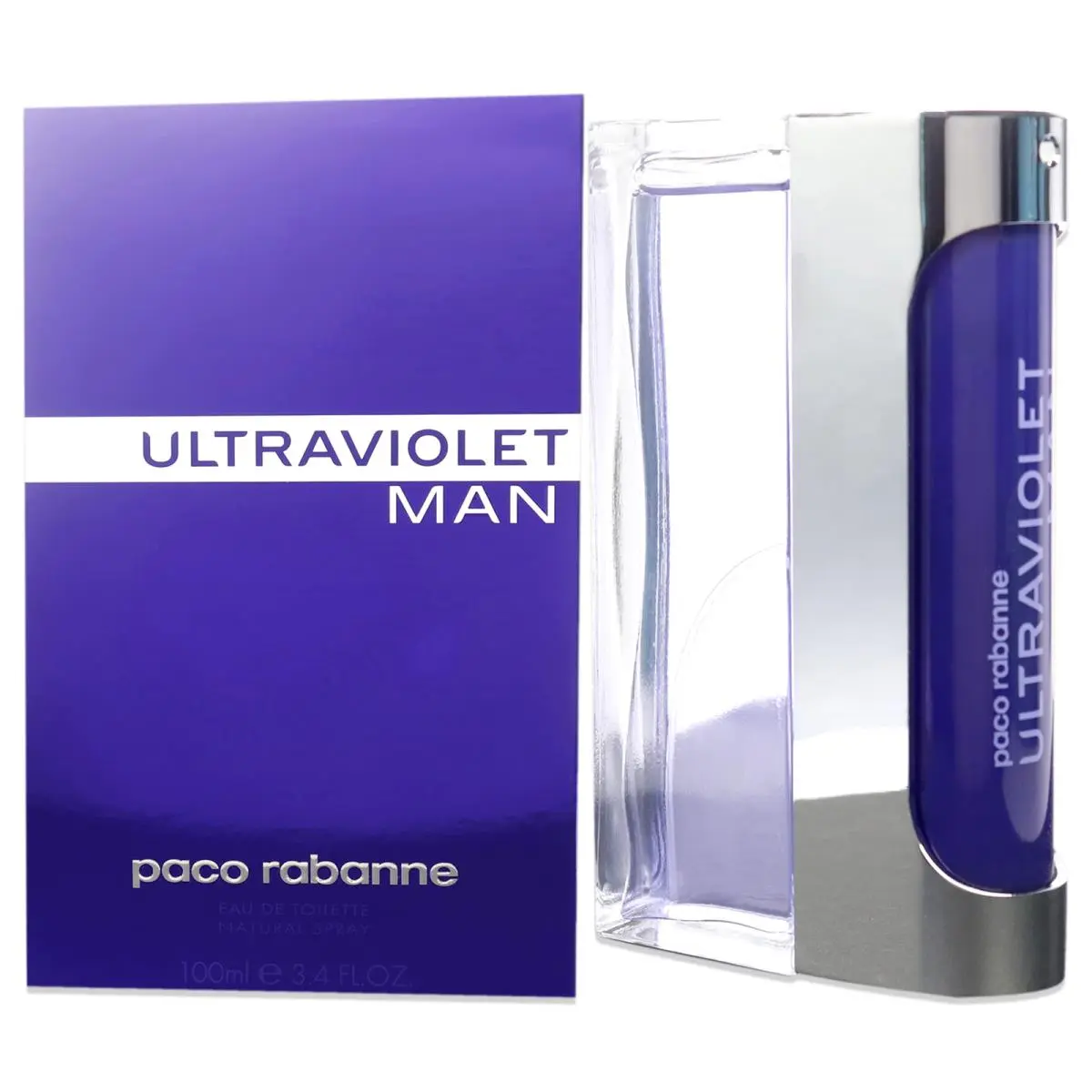 Ultraviolet by Paco Rabanne - 3.4 fl oz Edt Spray Cologne For Men