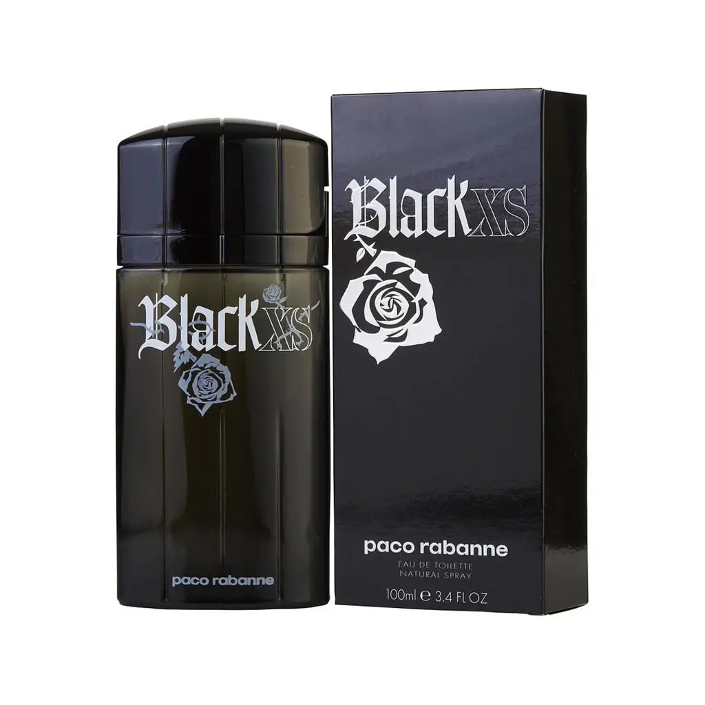 Black XS by Paco Rabanne 3.4oz Edt For Men Box
