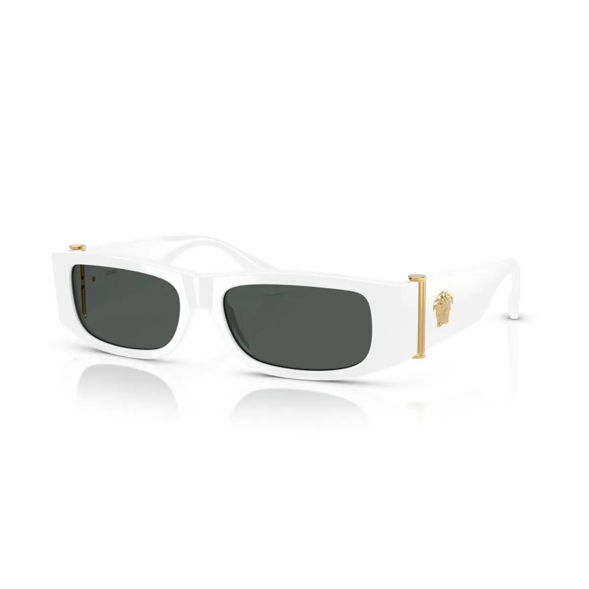 Versace Sunglasses VE4476U 545987 55mm White / Dark Grey Lens