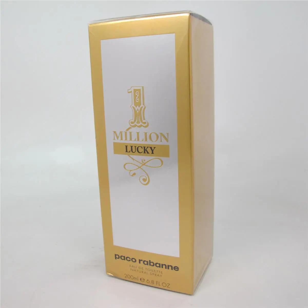 1 Million Lucky by Paco Rabanne 200 Ml/ 6.8 oz Eau de Toilette Spray