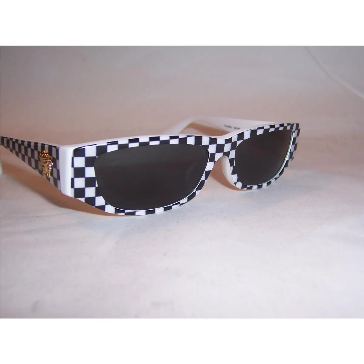 Versace Kids Sunglasses VK 4002U 540187 White Black Chess/grey 50MM Kids