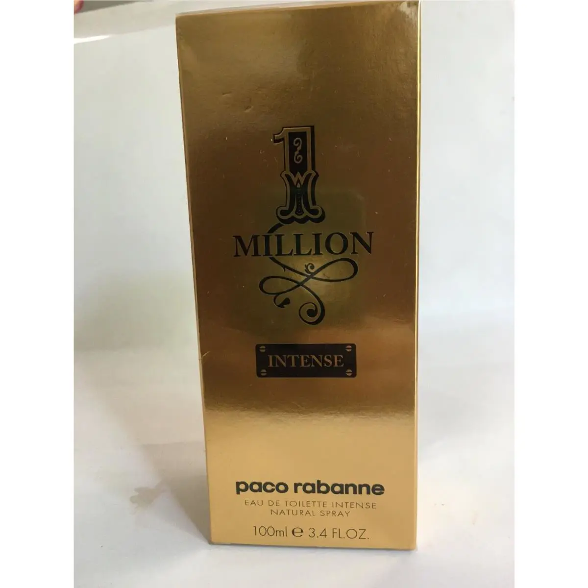 Paco Rabanne 1 Million Intense 3.4oz Edt Spray Men Rare