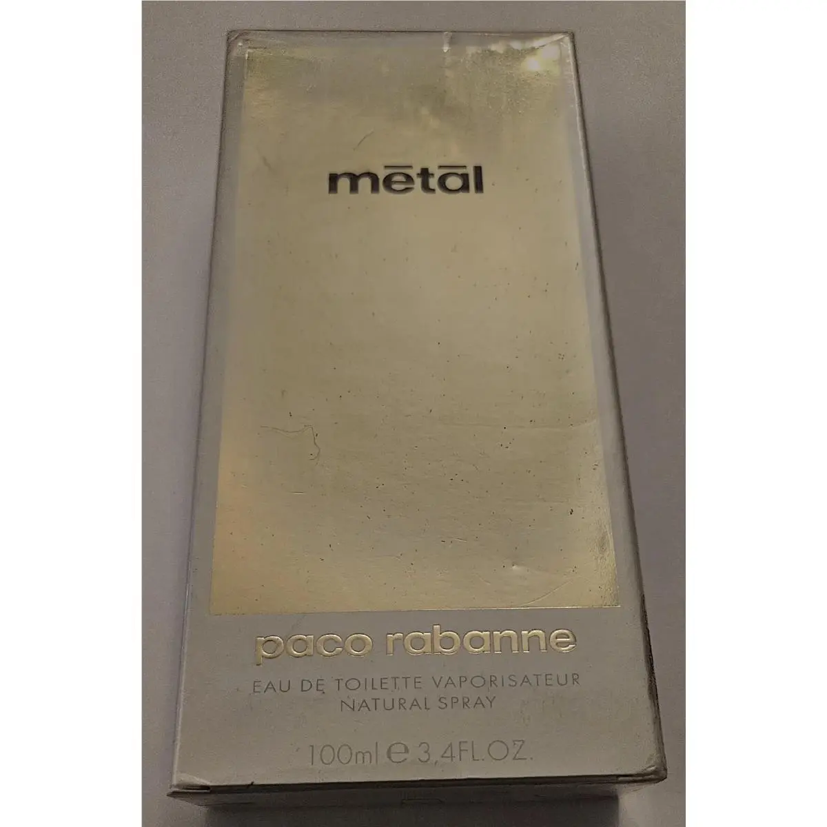 Paco Rabanne Metal Eau de Toilette Edt Spray 100 ml 3.3 / 3.4 oz Women