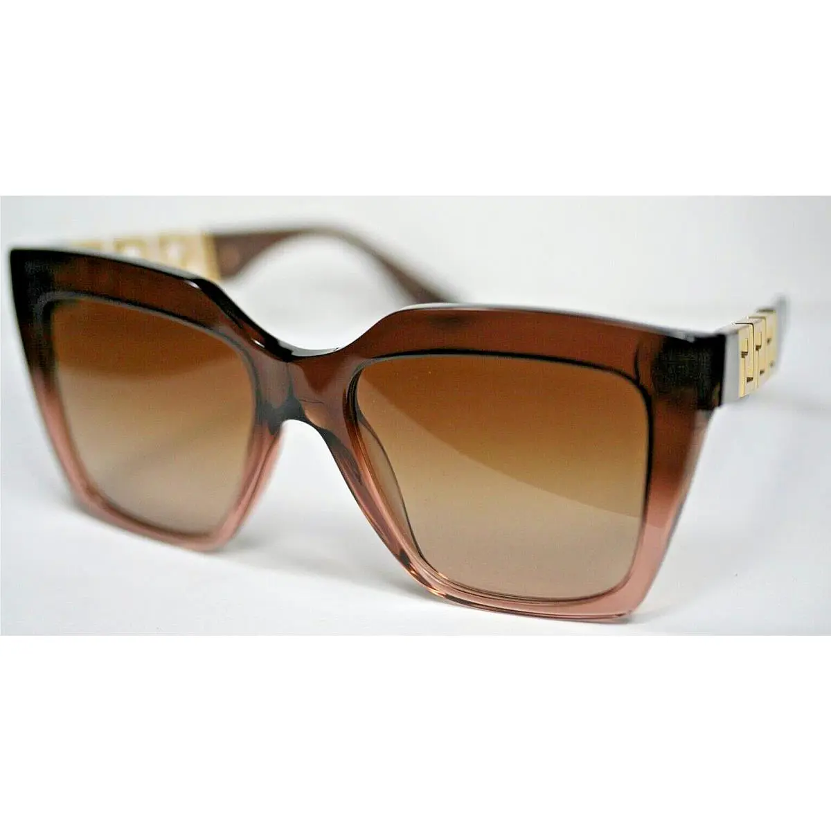 Versace Sunglasses OVE4418 533213 Brown Gradient Lens Brown Woman