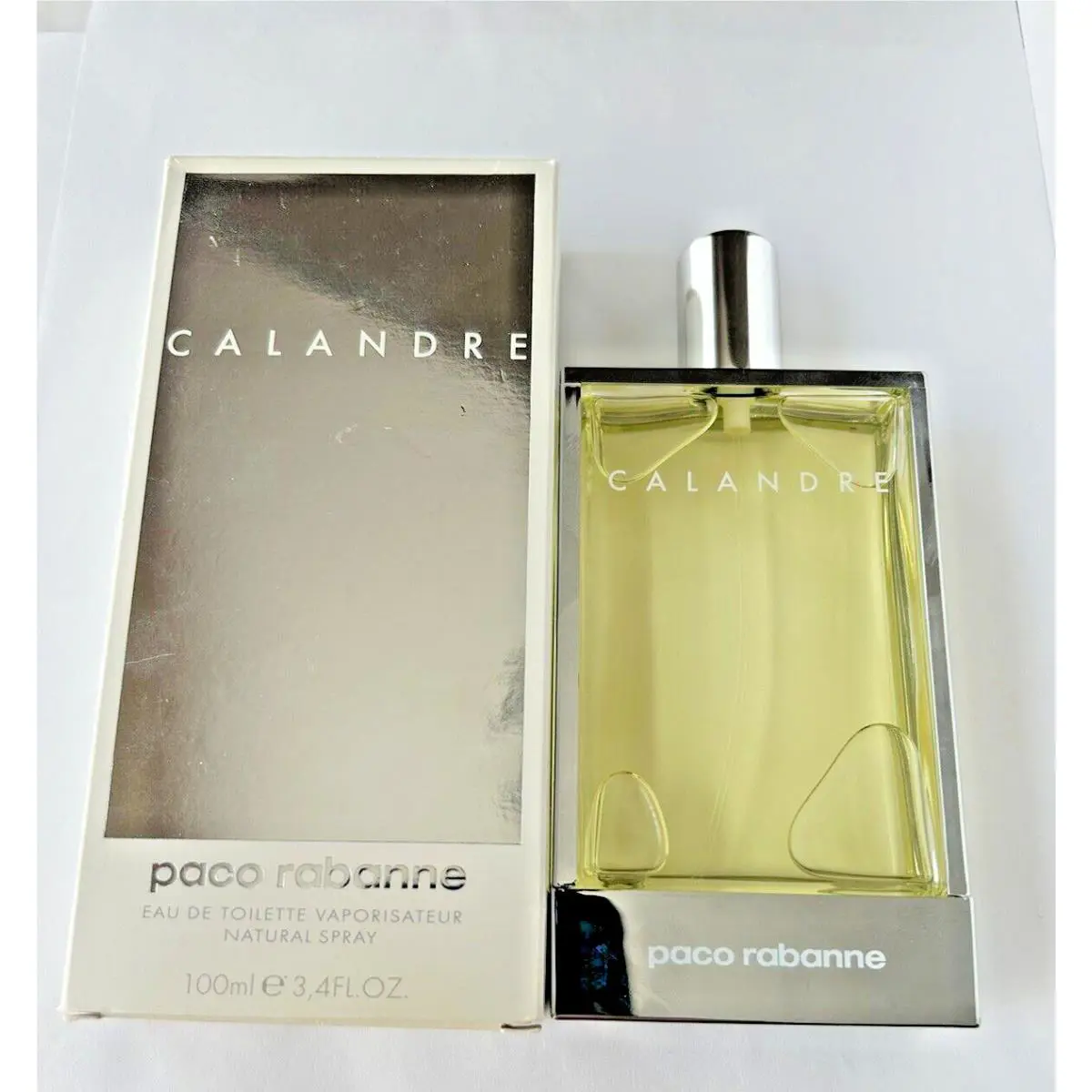 Paco Rabanne Calandre Women Eau DE Toilette 3.4 oz/100m Unsealed
