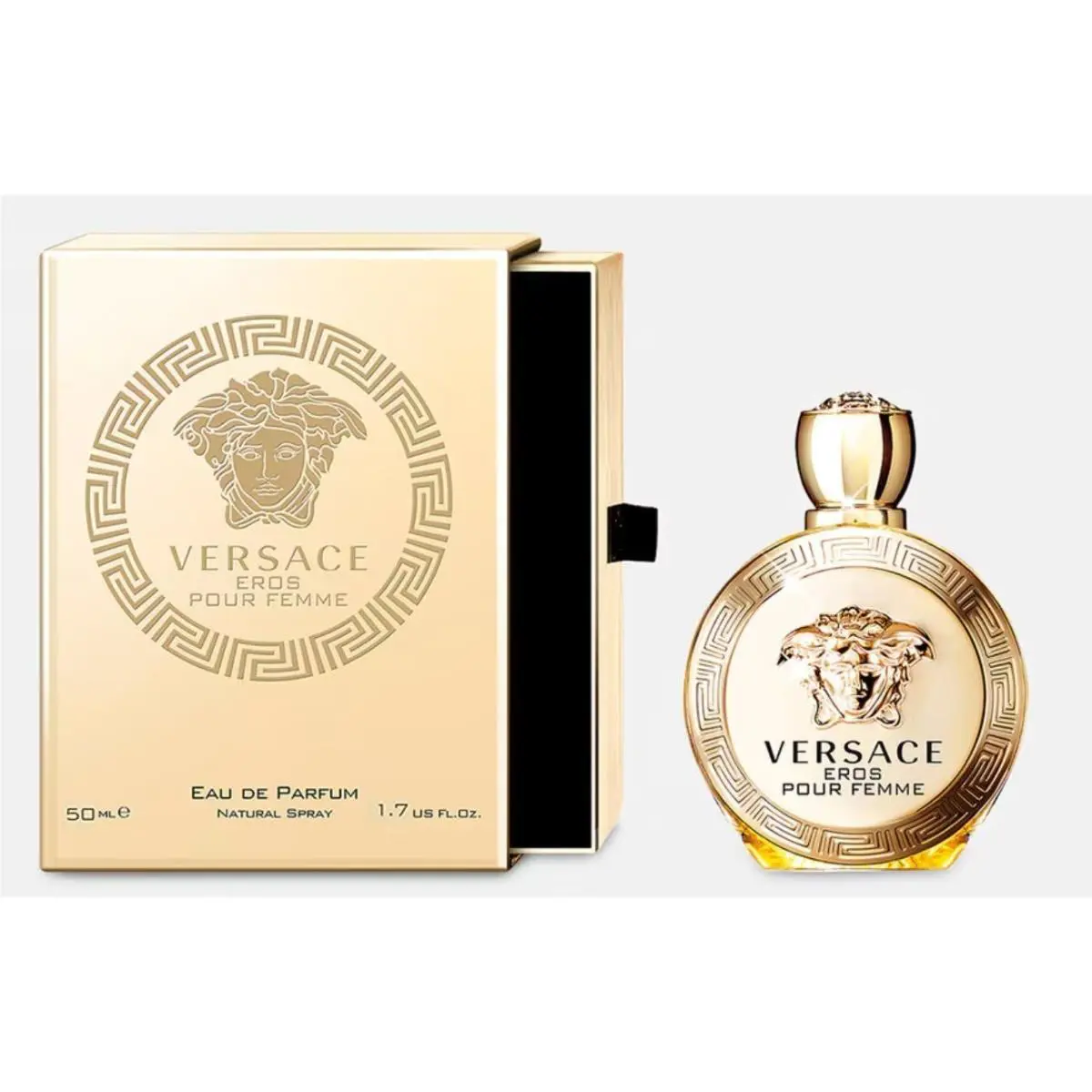 Versace Eros Pour Femme 1.7 oz Eau de Parfum Edp Spray For Women 2334613