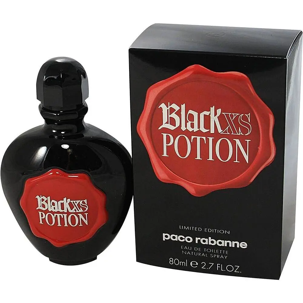 Women Black XS Potion Limited Edition by Paco Rabanne 2.7 oz Edt
