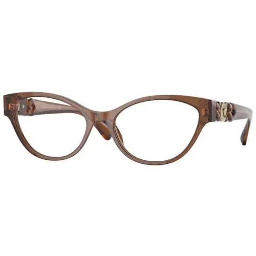 Versace Eyeglasses VE3305 5028 55mm Transparent Brown / Demo Lens
