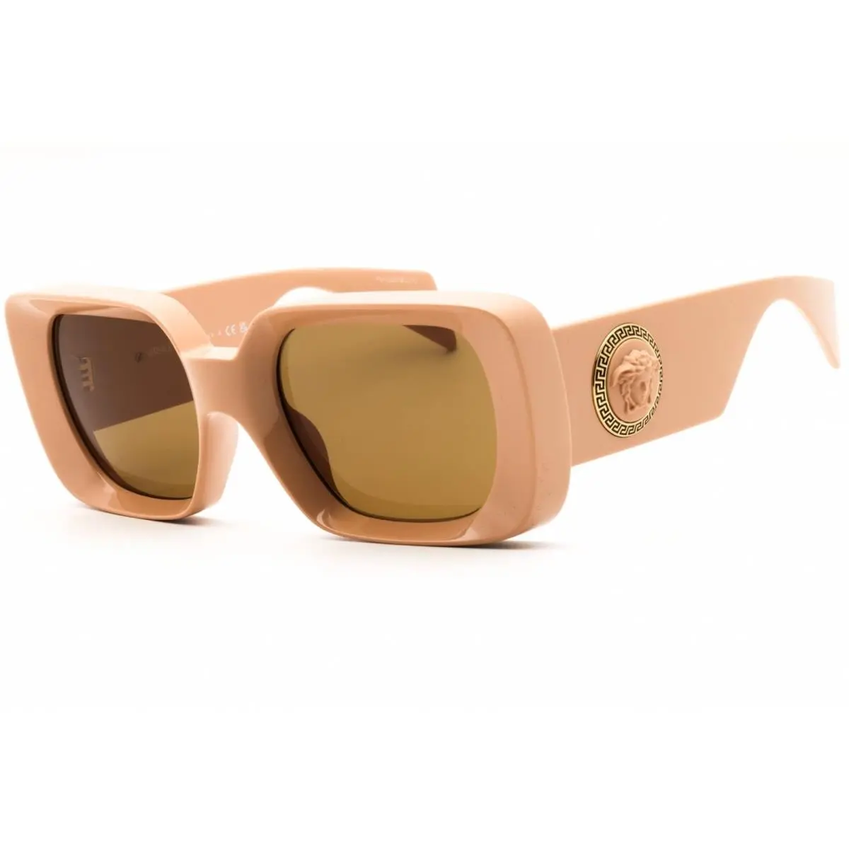 Women`s Sunglasses Beige Injected Propionate Frame 0VE4473U 548973 by Versace