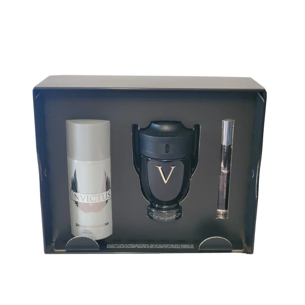 Paco Rabanne Invictus Victory 3.4OZ Edp 3PC Set For Men