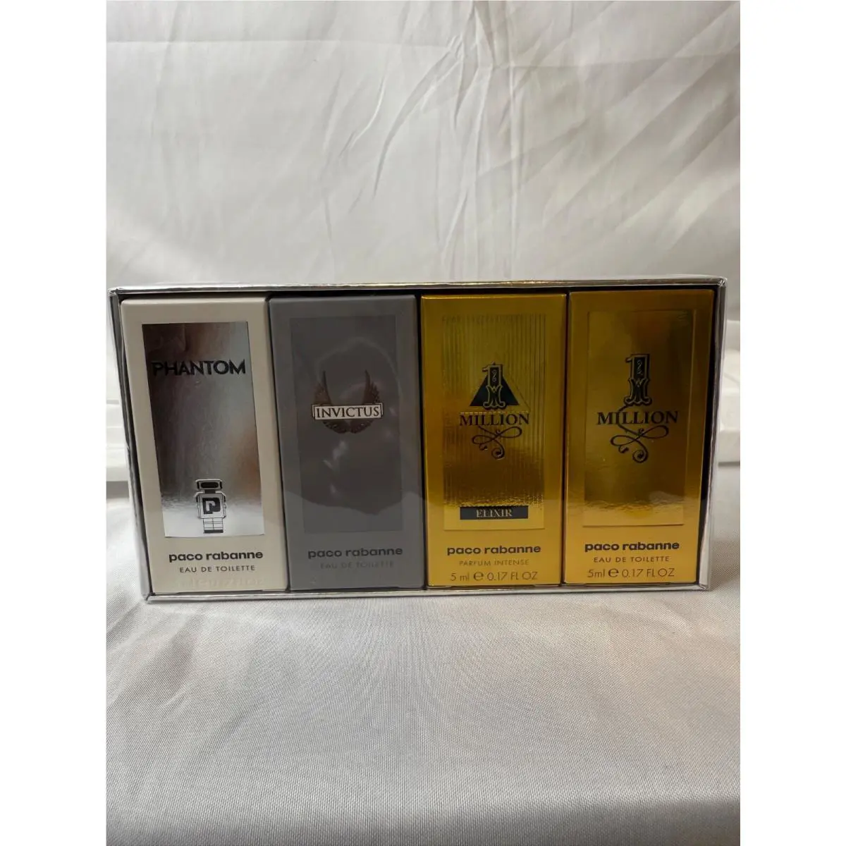 Paco Rabanne 4 Piece Edt Splash Gift Set 4x 5ml