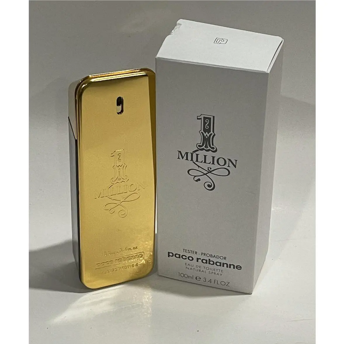 1 Million Paco Rabanne 3.4oz Edt Spray For Men In No Box