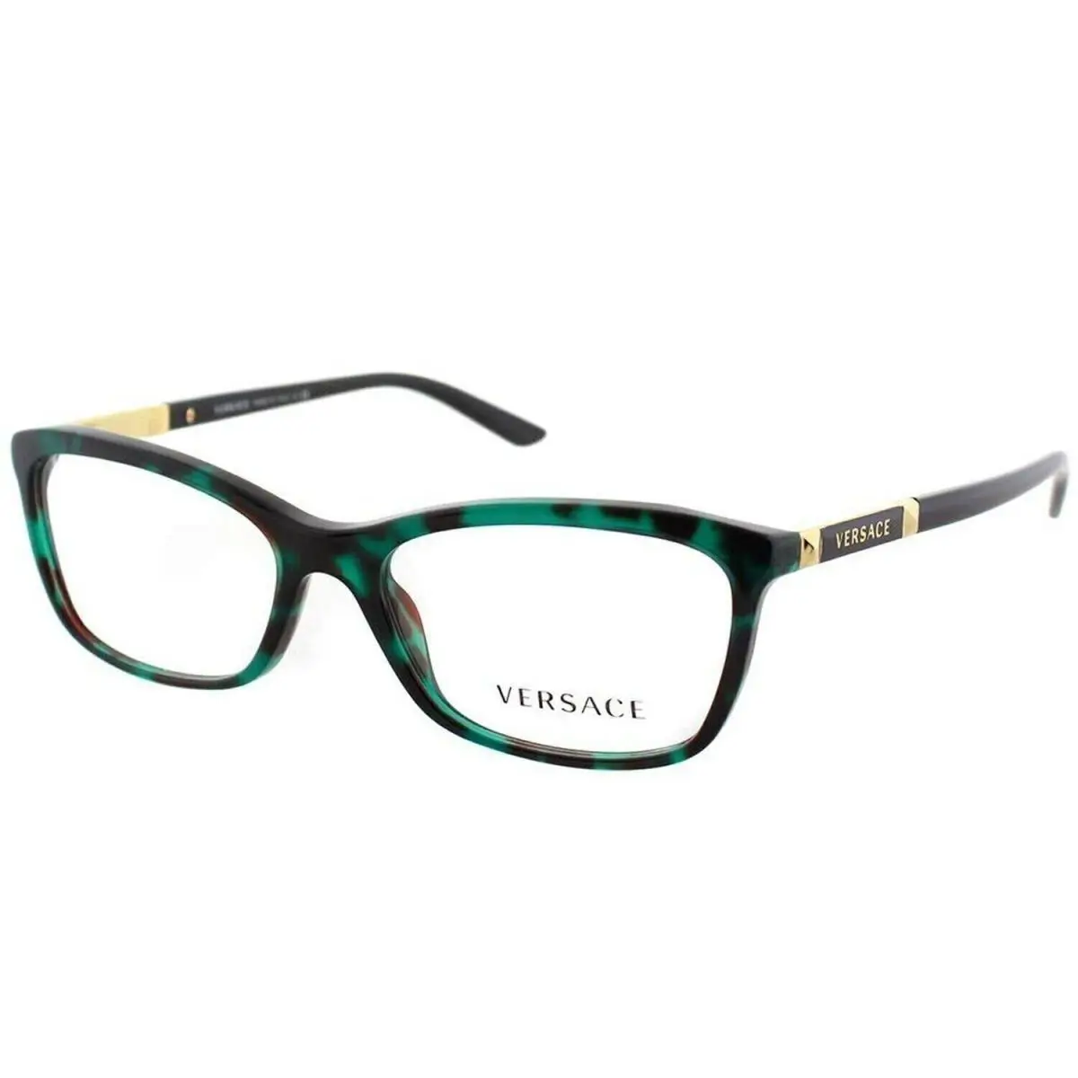 Versace Women`s Havana/green Eyeglasses 0VE3186 5076 54