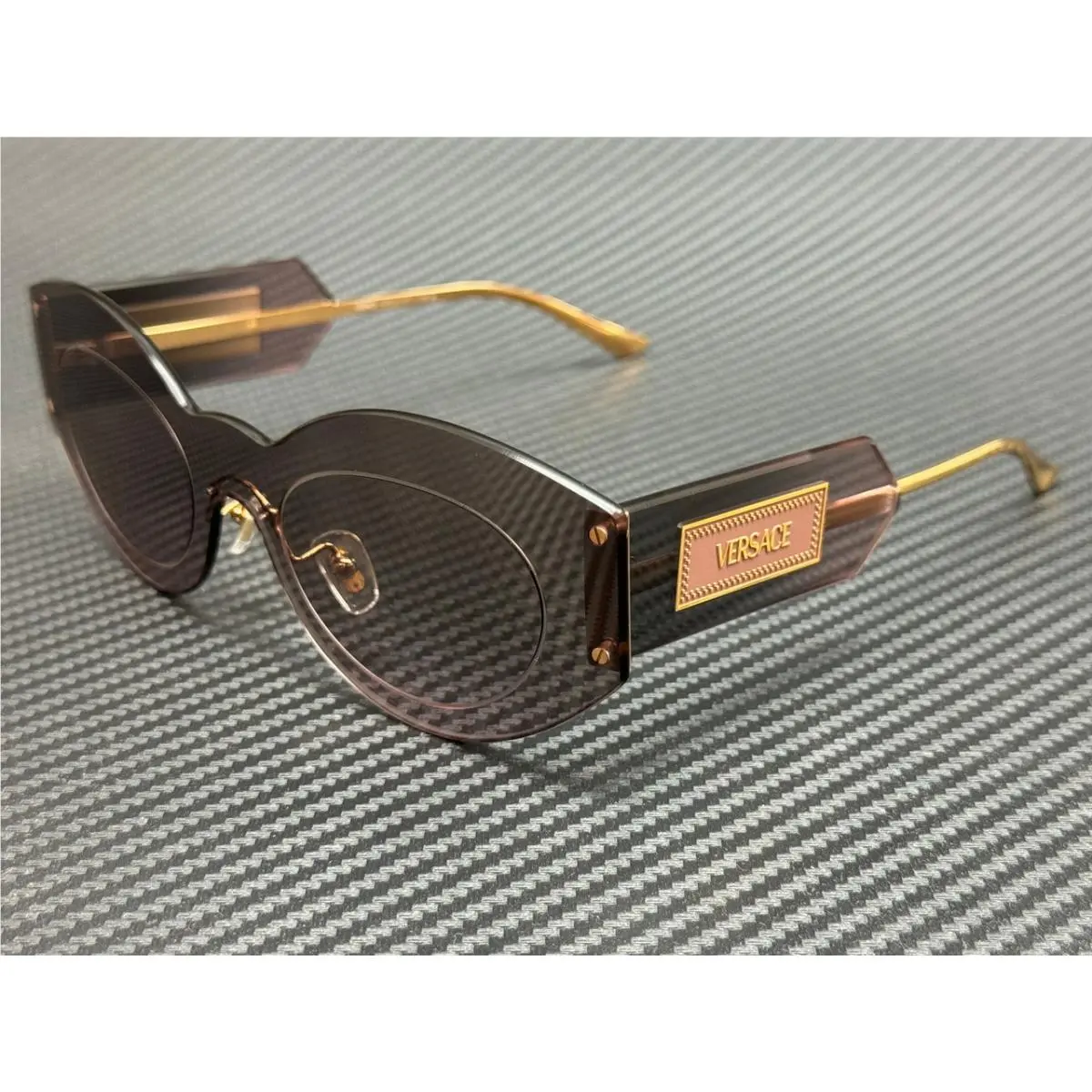 Versace VE2276 100258 Gold Pink Gradient Women`s 68 mm Sunglasses
