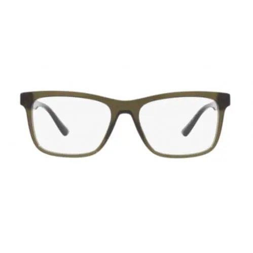 Versace VE 3319 200 Mens Eyeglass Frames Transparent Green